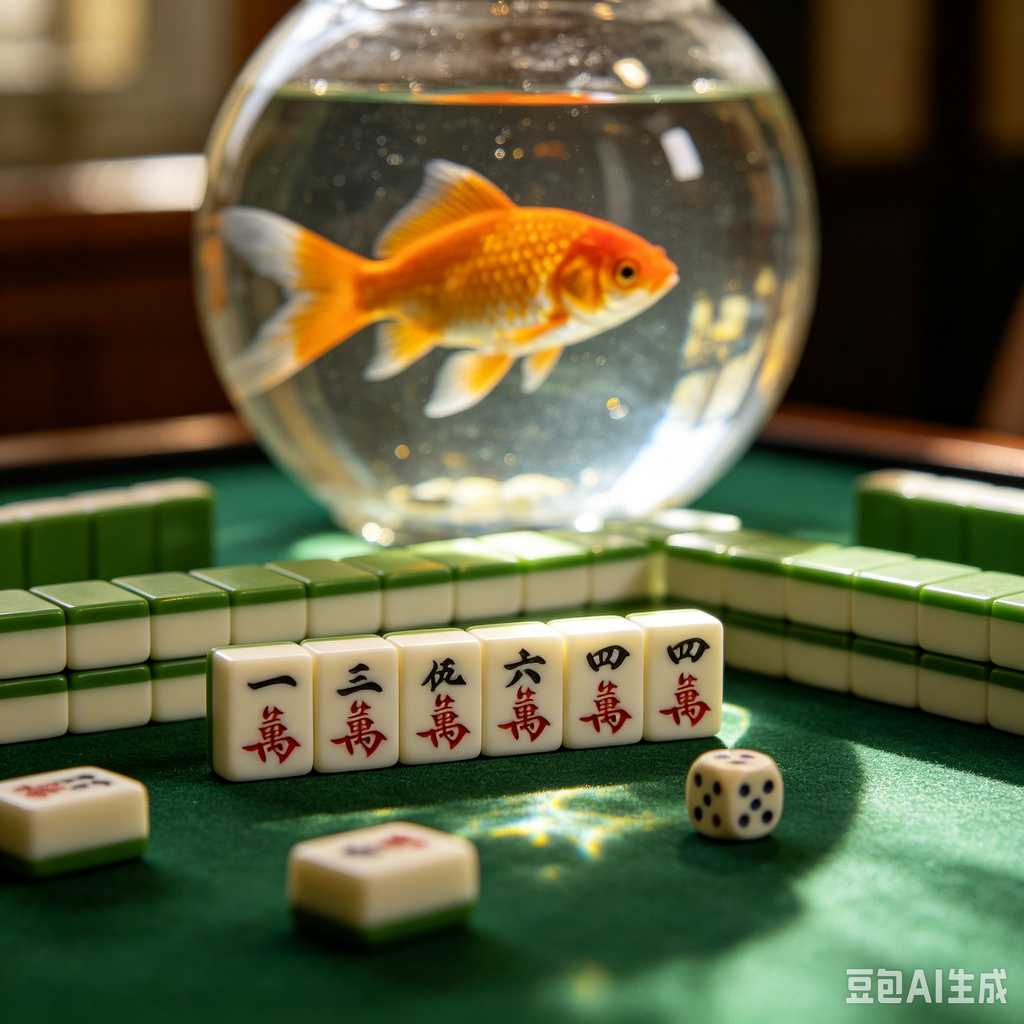 glossy mahjong tiles