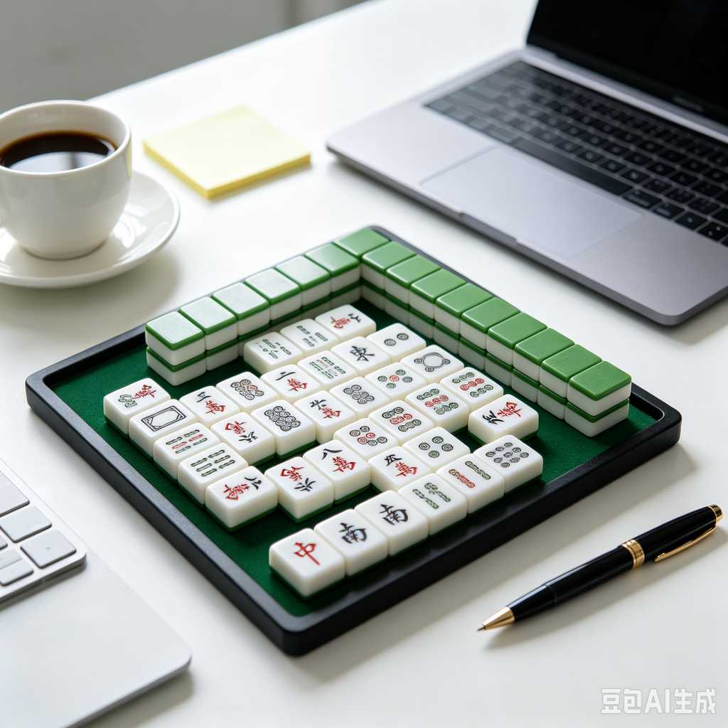 mahjong rack set of four