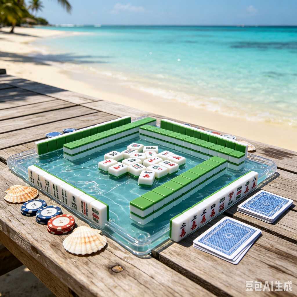 small mahjong mat portable